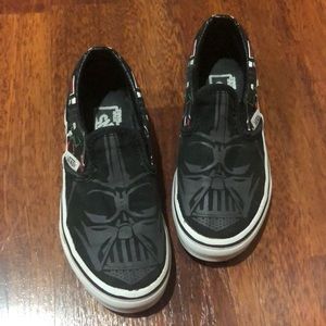 Star Wars Vans boy shoes size 11